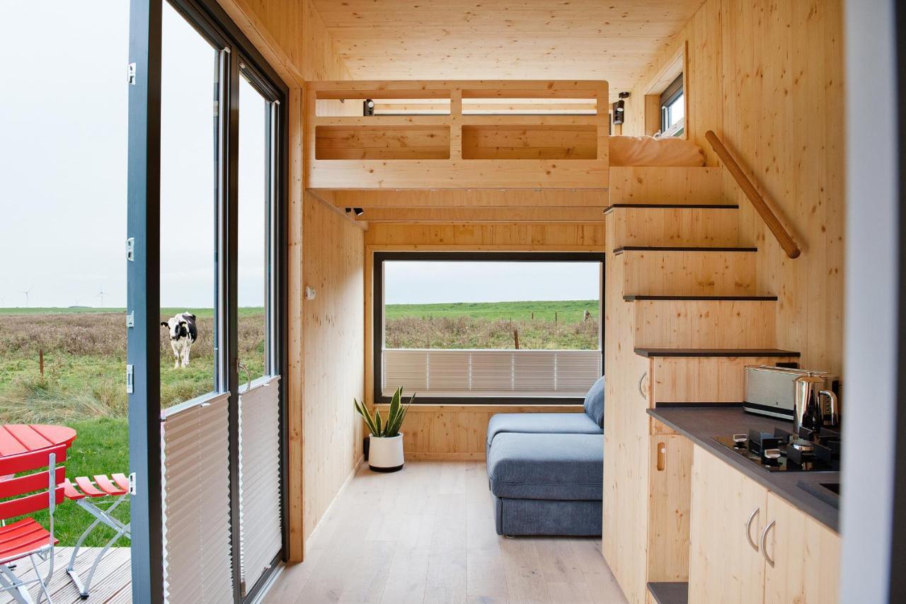Tiny House Nature 9 Zur Kuhweide - Green Tiny Village Harlesiel Carolinensiel Buitenkant foto