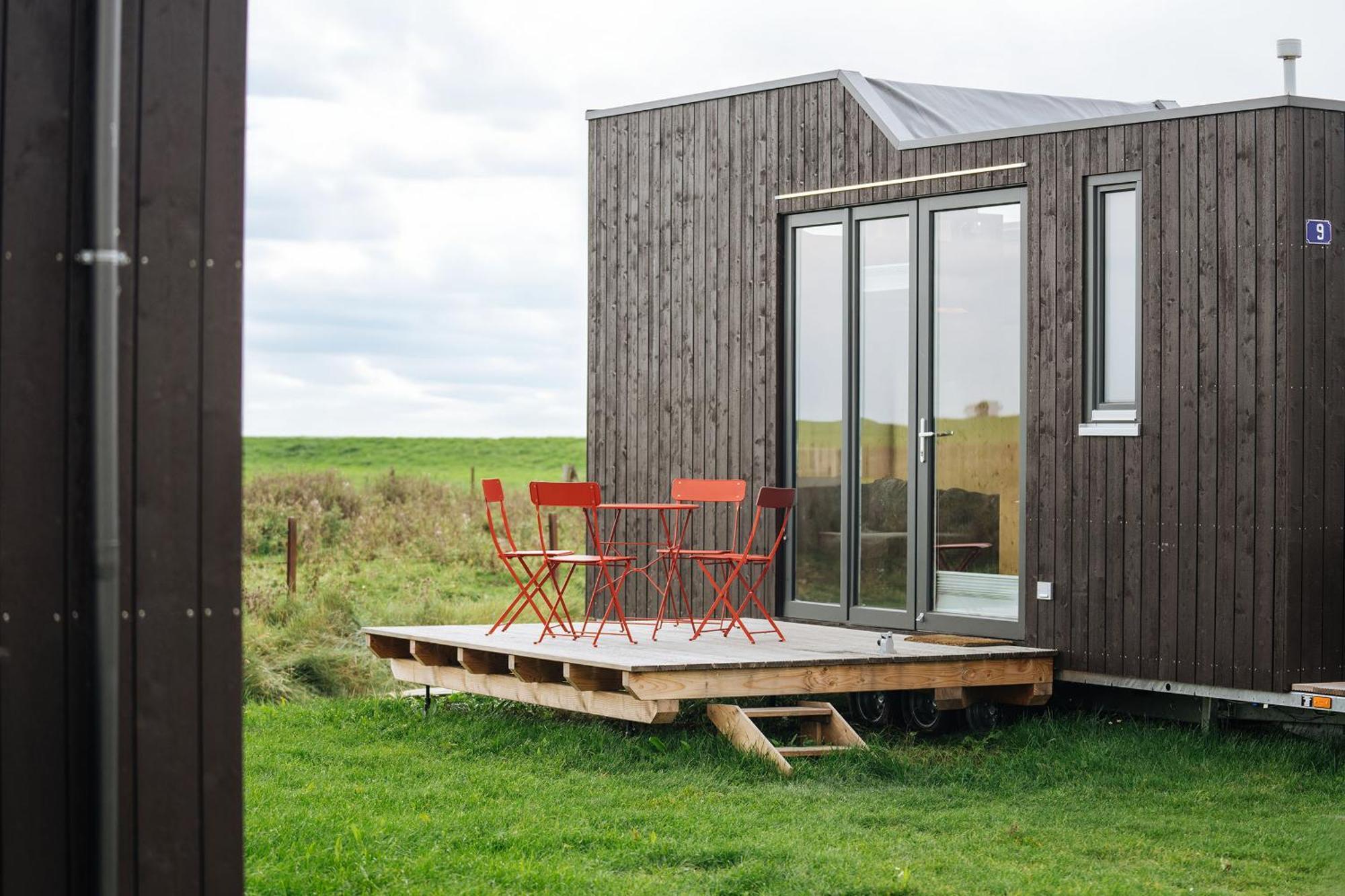 Tiny House Nature 9 Zur Kuhweide - Green Tiny Village Harlesiel Carolinensiel Buitenkant foto