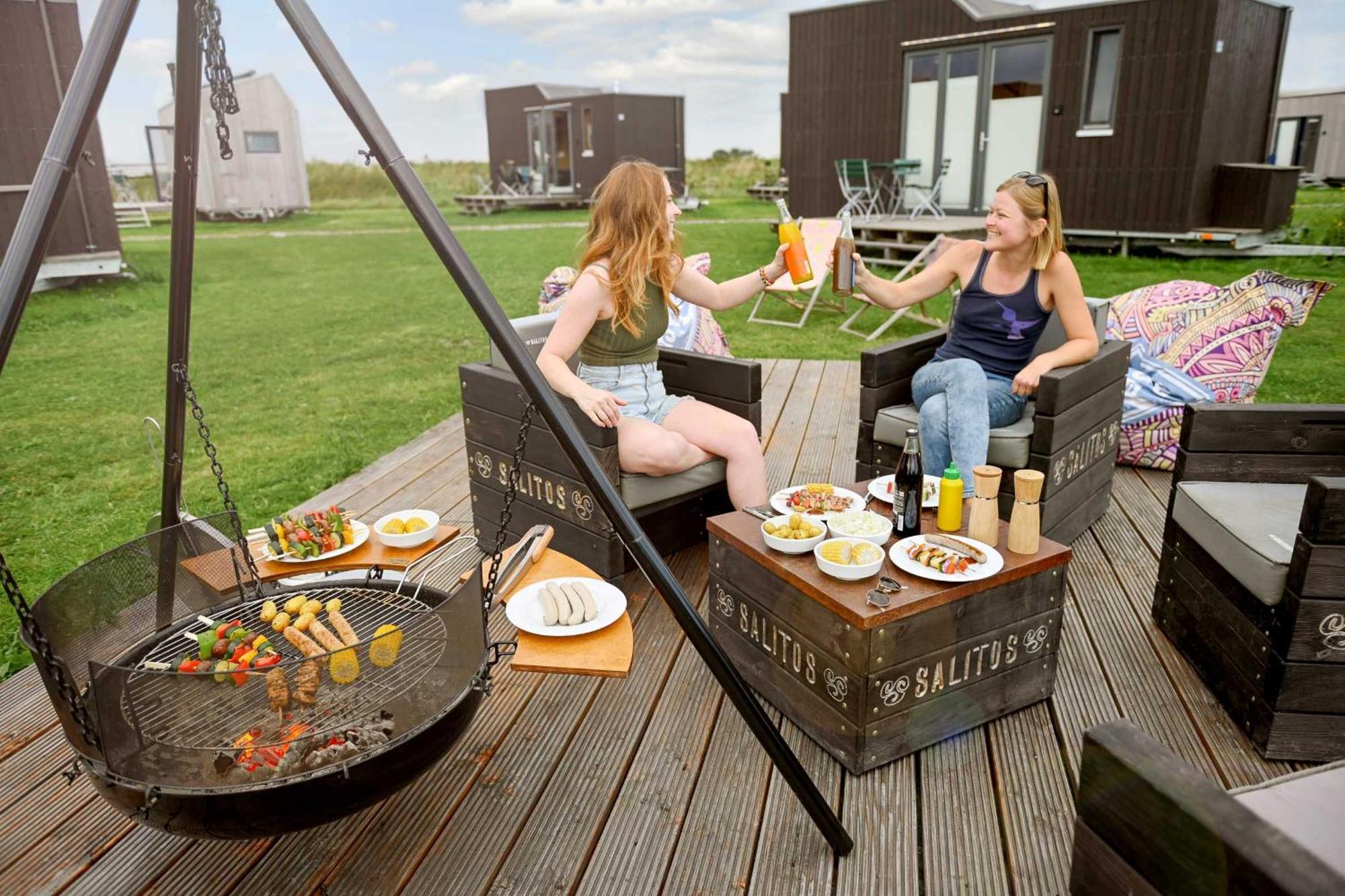 Tiny House Nature 9 Zur Kuhweide - Green Tiny Village Harlesiel Carolinensiel Buitenkant foto